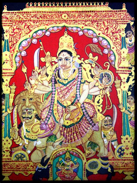 Art Scene India: Traditional Mysore Paintings by Shobana Udayasankar