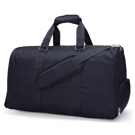 Gym Bag with Shoe Compartment Men Travel Sports Duffel 24 inch Black ...