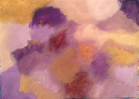 Playing with purple and yellow | Artwork, Abstract artwork, Painting