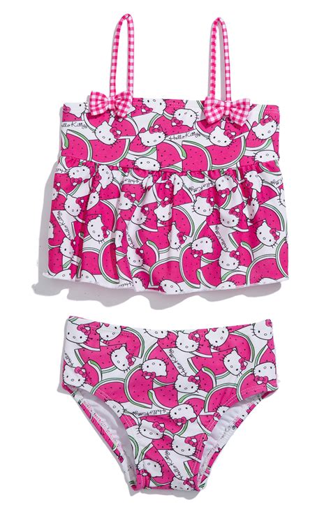 Hello Kitty® Two Piece Swimsuit (Toddler) | Nordstrom