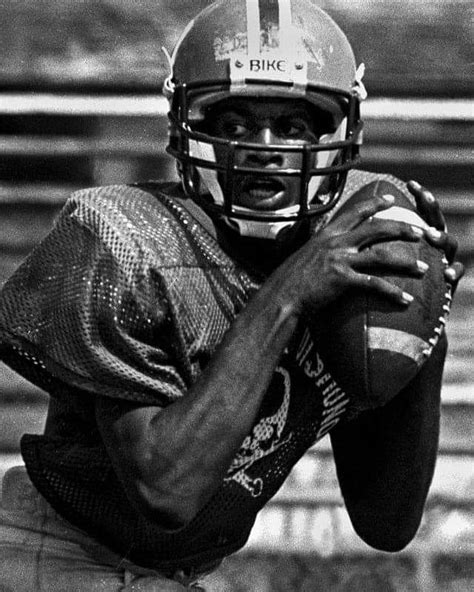 Deion "Prime Time" Sanders in the Fall of 1984 playing Quarterback for ...