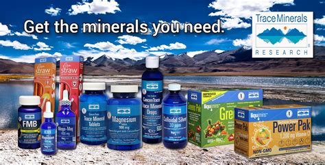 Trace Minerals Research - Energetic Nutrition