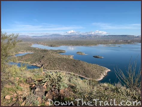 Map & Guide to the 5 Best Hiking Trails at Lake Pleasant Regional Park AZ