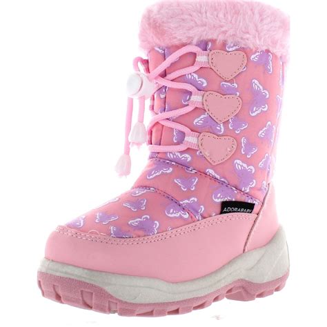 Static Footwear - Nova Toddler KB514 Girl's Winter Snow Boots - Walmart ...