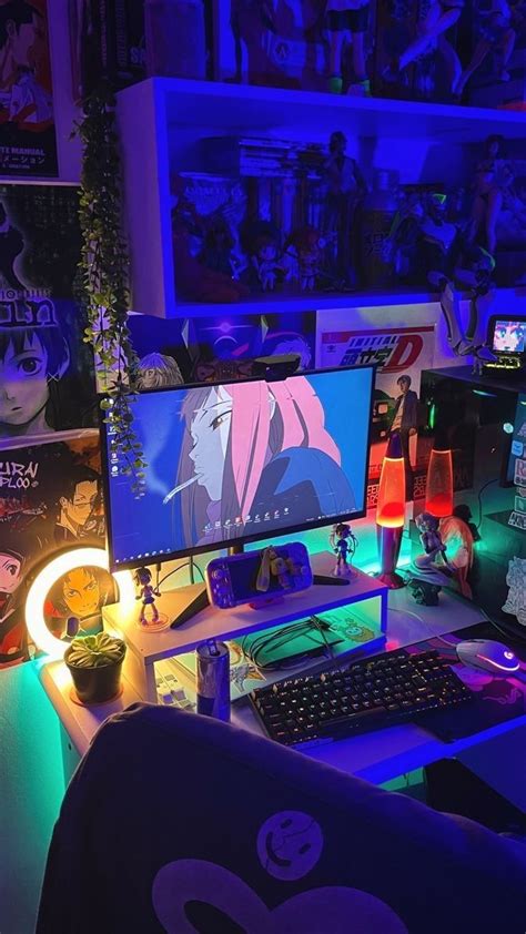 Dream gaming desk setup in 2023 | Gaming room setup, Video game room design, Game room design