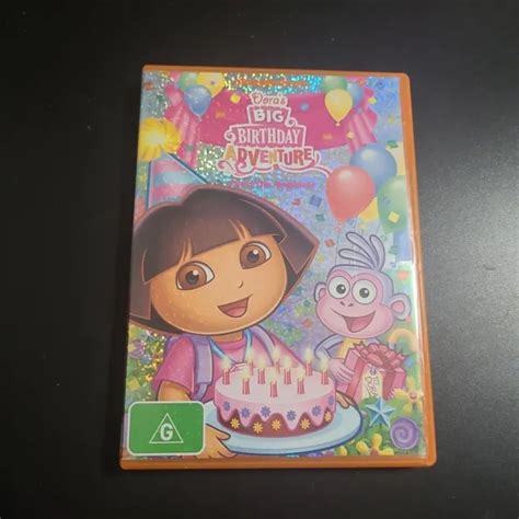 DORA THE EXPLORER- Dora's Big Birthday Adventure (DVD, 2010) $4.57 - PicClick