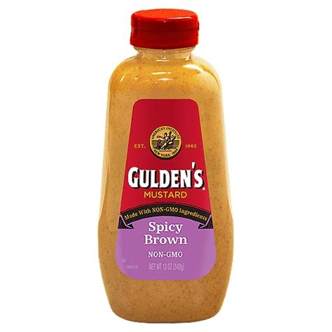 Gulden's Mustard, Spicy Brown