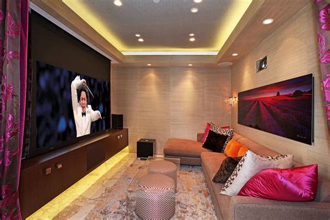 Stay Entertained: 20 Lovely Small Home Theaters and Media Rooms