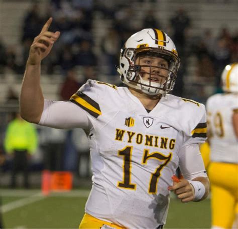 Passion of Wyoming QB Josh Allen has put him in spotlight - The Salt ...