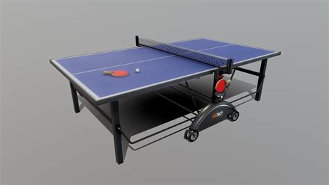 3D Ping Pong Table - Game Ready - TurboSquid 1744817