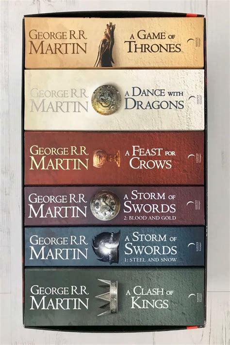 Game Of Thrones - 6 Book Box Set - A Song Of Ice And Fire | in ...