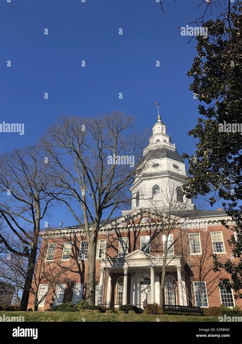 Maryland State House in Annapolis, Maryland Stock Photo - Alamy