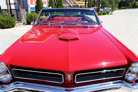 1965 Pontiac Gto Montero Red Convertible 389 V8 Automatic - Used Pontiac Gto for sale in ...