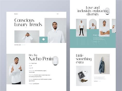 Huxly - Male Model Portfolio Template by Sabbir @Resimpl for Startise ...