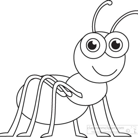 Ant Line Drawing | Free Download
