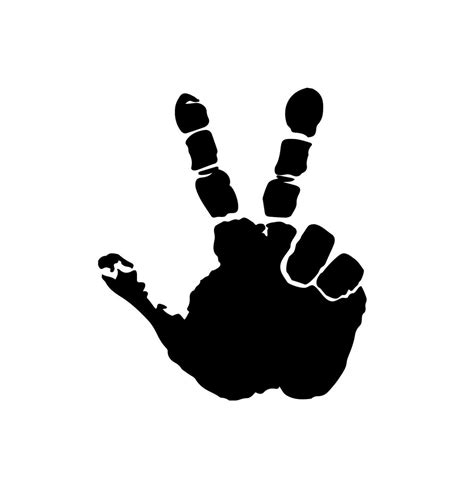 Vinyl Decal- Hand Wave Peace (Pick Size & Color) Fits Jeep Car Truck ...