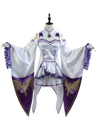 Cosplay Emilia Outfit Cosplay Costume