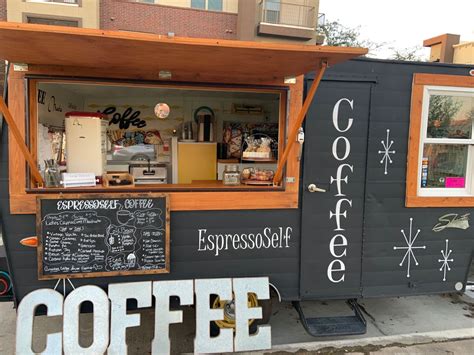 Mobile coffee trailer | Coffee food truck, Coffee trailer, Mobile coffee shop