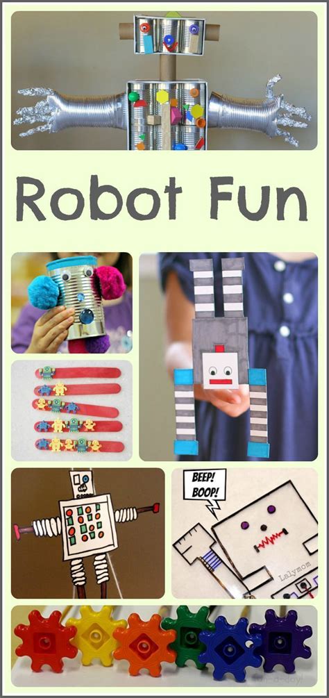 You Need to Try These Amazing Robot Activities Today | Activities for ...