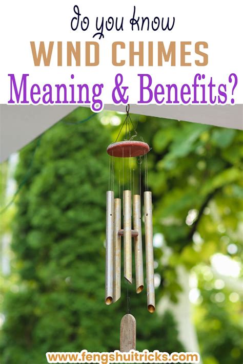 Is your wind chime placement correct ? Feng Shui And Money, How To Feng ...