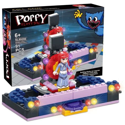 【READY STOCK】 Poppy Playtime Building Set Huggy Waggie LEGO Compatible ...