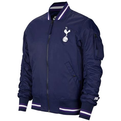 Tottenham Hotspur soccer woven bomber jacket 2019/20 - Nike – SoccerTracksuits.com