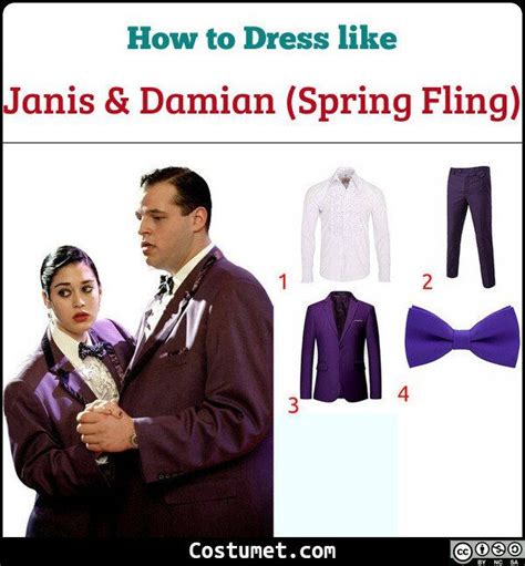 Janis Ian & Damian (Mean Girls) Costume for Cosplay & Halloween 2021 Mean Girls Costume, Girl ...