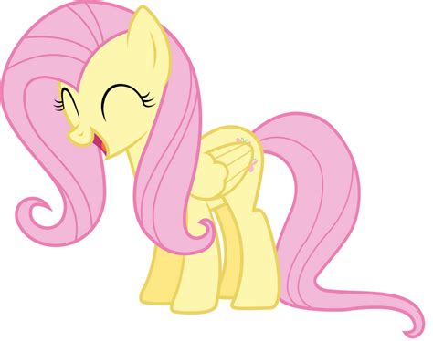 Very happy Fluttershy by thatguy1945 on DeviantArt