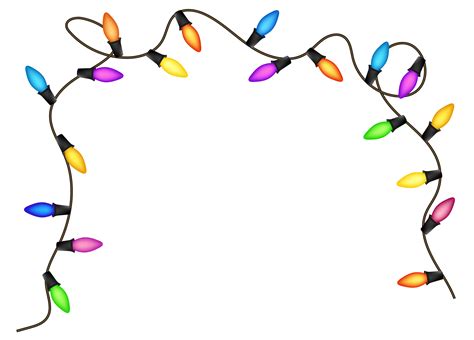 Christmas lights clipart image 2 - Clipartix