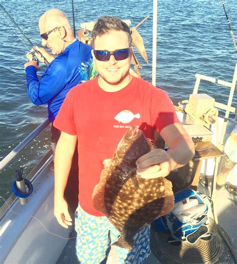 7/16/17. Fluke fishing on the... - BIG Mohawk, Belmar N.J.