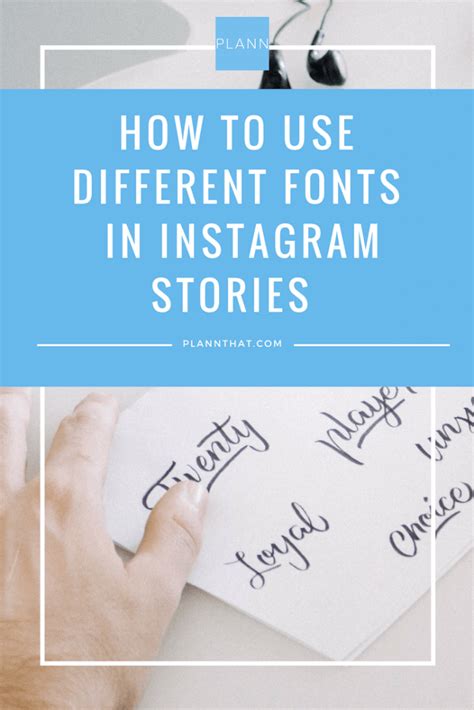 How to Use Different Instagram Stories Fonts Like a Pro