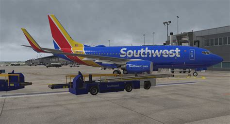 Boeing 737-7H4 Southwest Airlines "Heart" Livery - Aircraft Skins ...