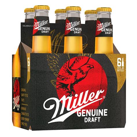 Miller Genuine Draft Lager Beer 12 oz Bottles - Shop Beer & Wine at H-E-B