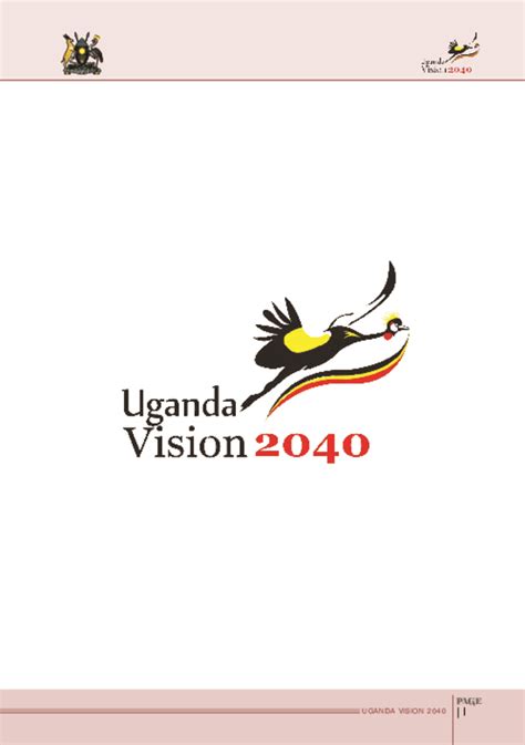 Uganda Vision 2040 | MOH Knowledge Management Portal