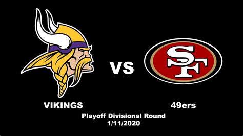 Vikings VS 49ers 1/11/2020 - YouTube