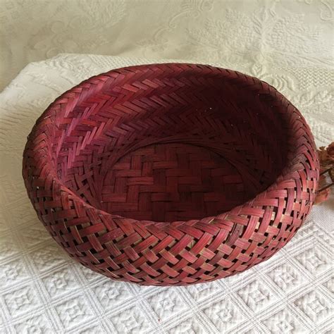 Red Basket - Etsy