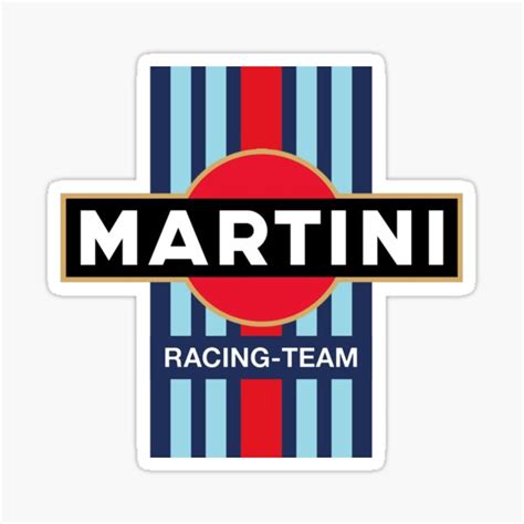 Martini Racing Stickers | Redbubble