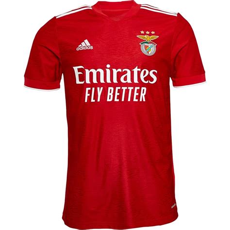 Buy adidas Mens SLB Benfica Home Jersey Benfica Red