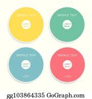 900+ Vector Set Of Round Banner Layout Templates Clip Art | Royalty Free - GoGraph