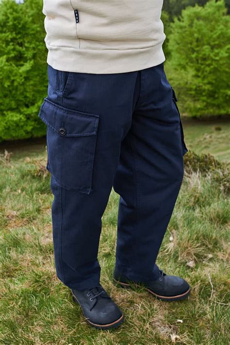 Cargo Pants / Navy - HebTroCo