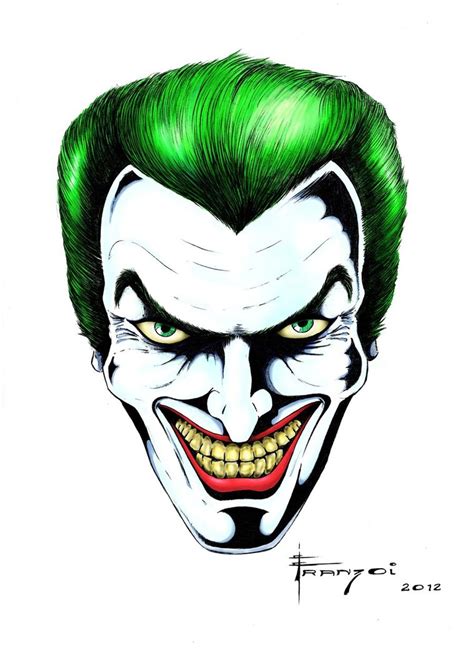 Joker Face Drawing at GetDrawings | Free download