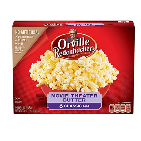 Orville Redenbacher's Movie Theater Butter Popcorn | Best Popcorn ...