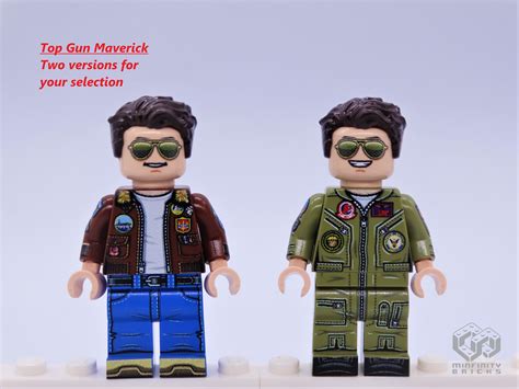 MAVERICK Top Gun 2022 custom Printed Minifigure - Etsy