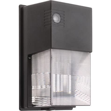 Lithonia Lighting OWP Bronze Outdoor Integrated LED 5000K Wall Pack ...