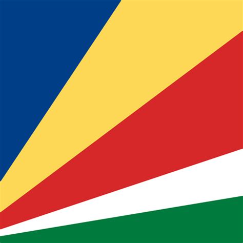 The Seychelles flag vector - Country flags