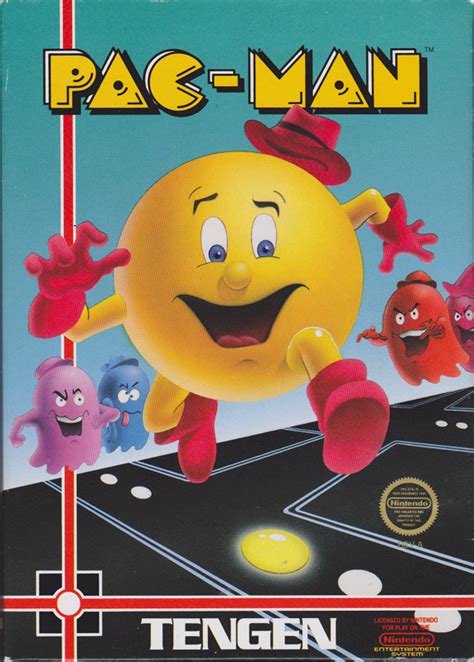 Pac-Man (1984) NES box cover art - MobyGames