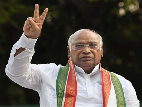 "President: Indian National Congress" Mallikarjun Kharge changes ...