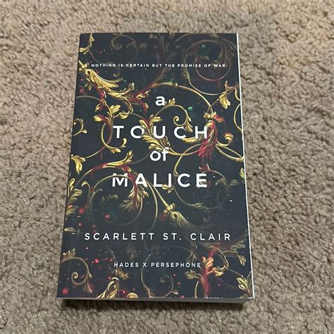 A Touch of Malice by Scarlett St. Clair, Paperback | Pangobooks