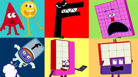 Alphabet Lore, Numberblocks ,Annoying Orange ,Colour Blocks And More Characters Best Of Funny ...