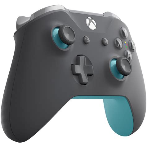 Microsoft Xbox One Wireless Controller (Gray/Blue) WL3-00105 B&H